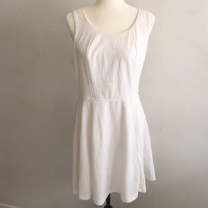 NWOT White George Dress
